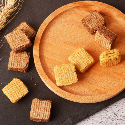 Fasimi Yogurt Milk Wafer Cookies Japanese Style Chocolate Flavor Sweet Snacks Bag 106g