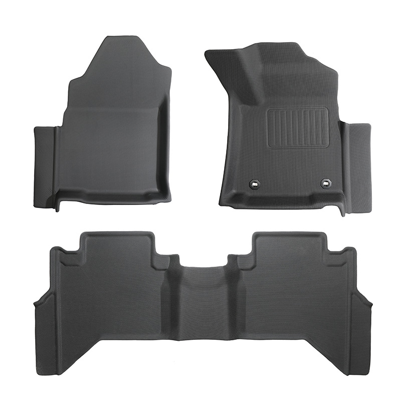 Es adecuado para Toyota Hilux revo2020 - 2023 timón derecho 3D todo el tiempo material XPE almohadilla de pie de automóvil