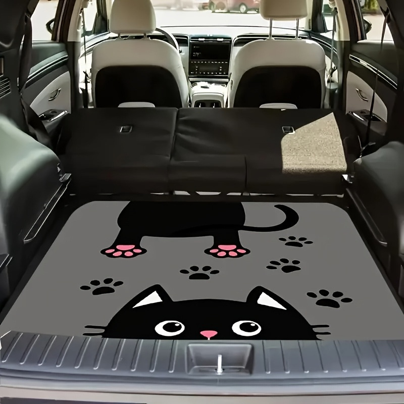 temu越境直送 車用トランクマット カーペット 汚れに強く、耐摩耗性があり、お手入れが簡単、荷物の保管、防塵、防水|undefined