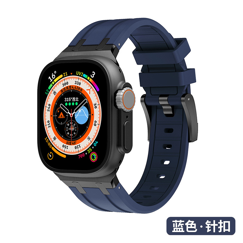 Para Apple iwatch Ultar Apple pulsera s987654 pulsera líquida pulsera de silicona pulsera S11