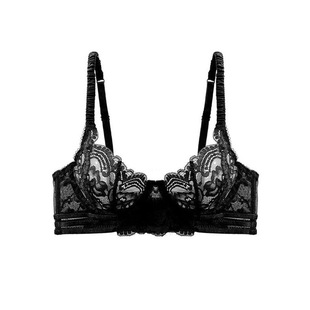 W 88288 Lace sheer push up bra set �ٽz�U�ռ����������b