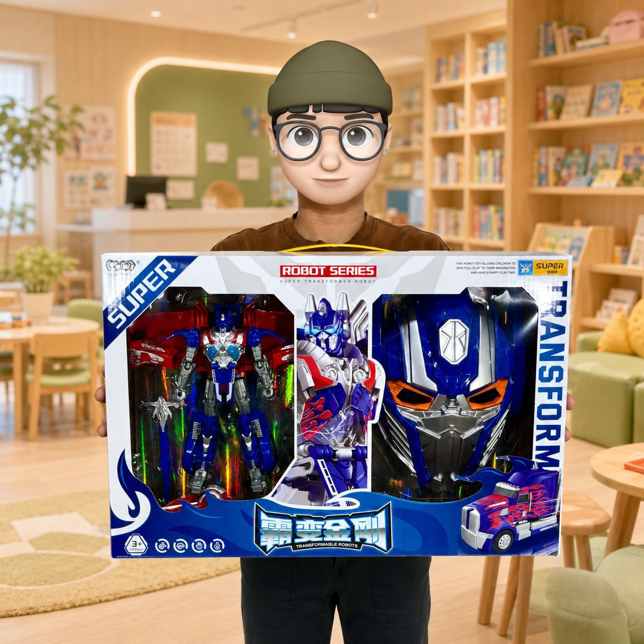 Transformers Optimus Prime robot oyuncaq fiquru