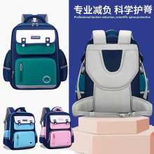 2025年新款儿童书包小学生带护腰减负大容量工厂直销男女背包批发