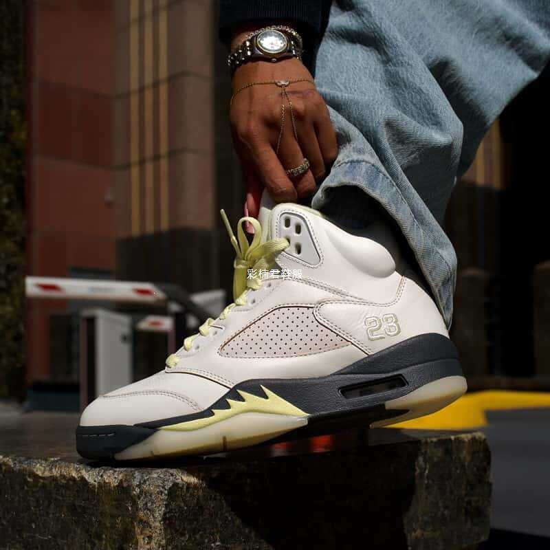 Putian shoes Dingban AJ5 men's shoes, comfortable casual shock-absorbing women's shoes, couple's high-top retro non-slip basketball shoes for autumn and winter Putian shoes Dingban AJ5 men's shoes, comfortable casual shock-absorbing women's shoes, couple's high-top retro non-slip basketball shoes for autumn and winter