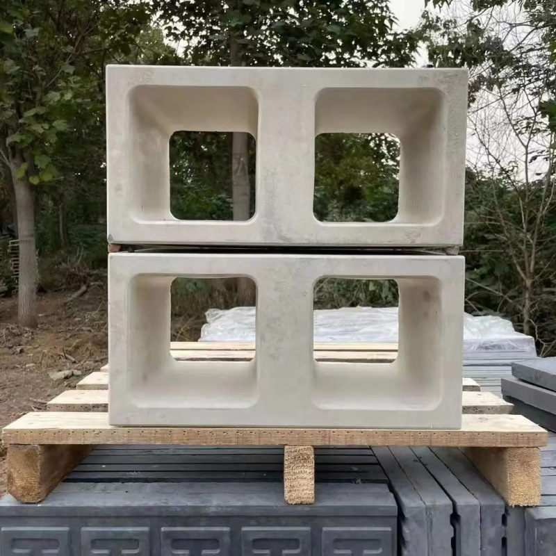 Net red brick cement hollow brick hollow modeling art cement component structure outdoor decorative partition double hole porous brick Net red brick cement hollow brick hollow modeling art cement component structure outdoor decorative partition double hole porous brick