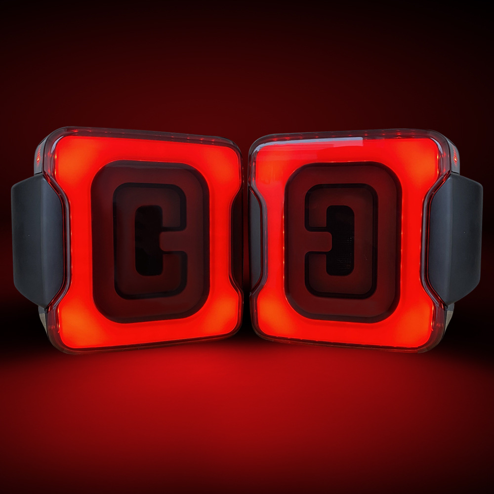 Suitable for 2018-2023 Jeep Wrangler Jl Tail Lights (Tunnel/Smoked) Modification Wholesale Source