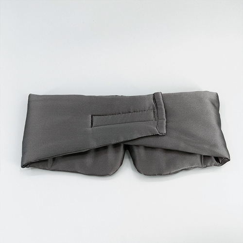 Large silk eye mask, solid color, soft, breathable and comfortable, fully surrounded by noise reduction, light blocking, travel, business and rest