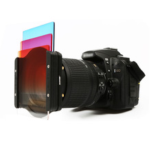 P3滤镜方镜金属支架3片滤镜装83*95mm可拆方形插片系统49-82接环