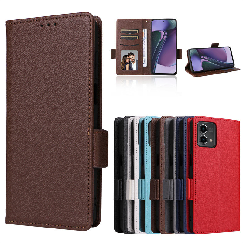 Suitable for Moto G Stylus 4G 2023 mobile phone shell side buckle magnetic leather case card holder lanyard New Suitable for Moto G Stylus 4G 2023 mobile phone shell side buckle magnetic leather case card holder lanyard New
