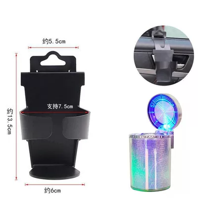 Car ashtray – Car Door-Side Ashtray, Hanging - door-side-shelf-colorful-ashtray
