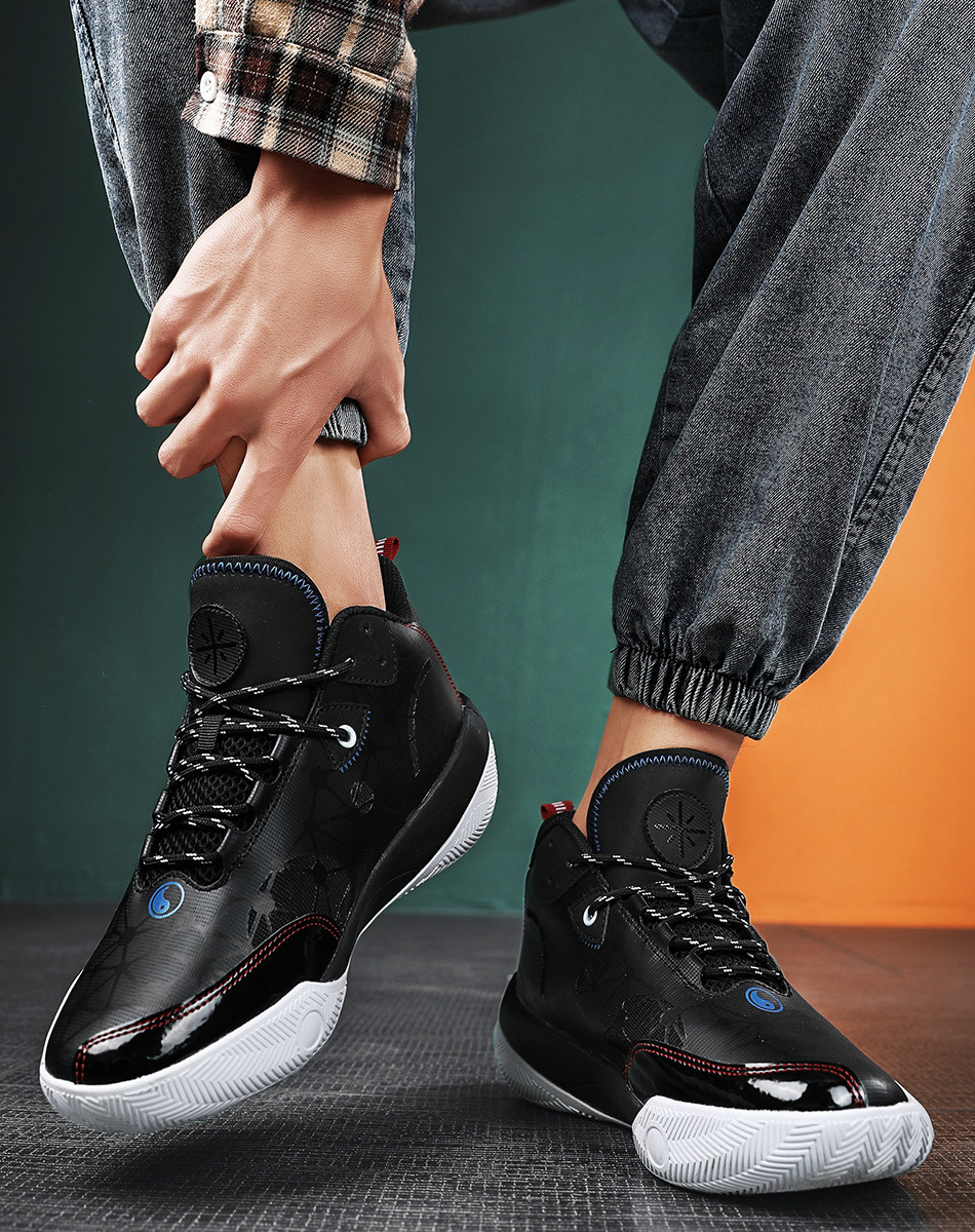 Mirage Basketball Shoes Men's Wade Breathable Real Anti-skid Wear-resistant Children's Sports Shoes_desvips.com