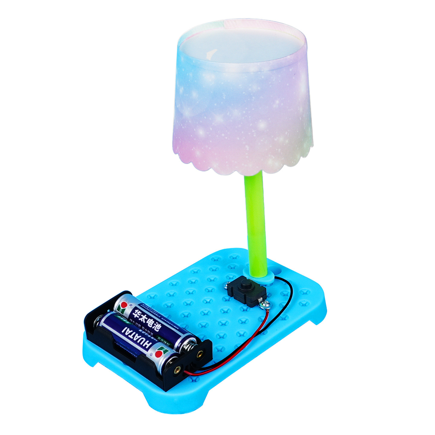 DIY Small Table Lamp Technology Small Production Kidsren and Students Homemade Hand-Assembled Scientific Experiment Steam Teaching Aid Model