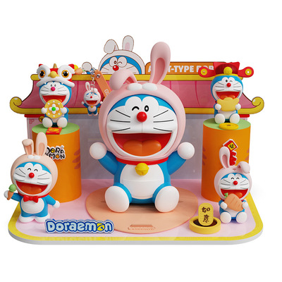 Doraemon Year of the Rabbit Decoration Display Rack