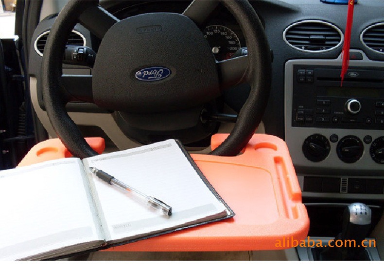 Car Steering Wheel Storage Rack Car Multi-function Dining Table Dinner Plate Car Office Desk Small Table Color Box Packaging
