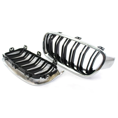 Bright Black Double Line Center Grille – Zhongwang