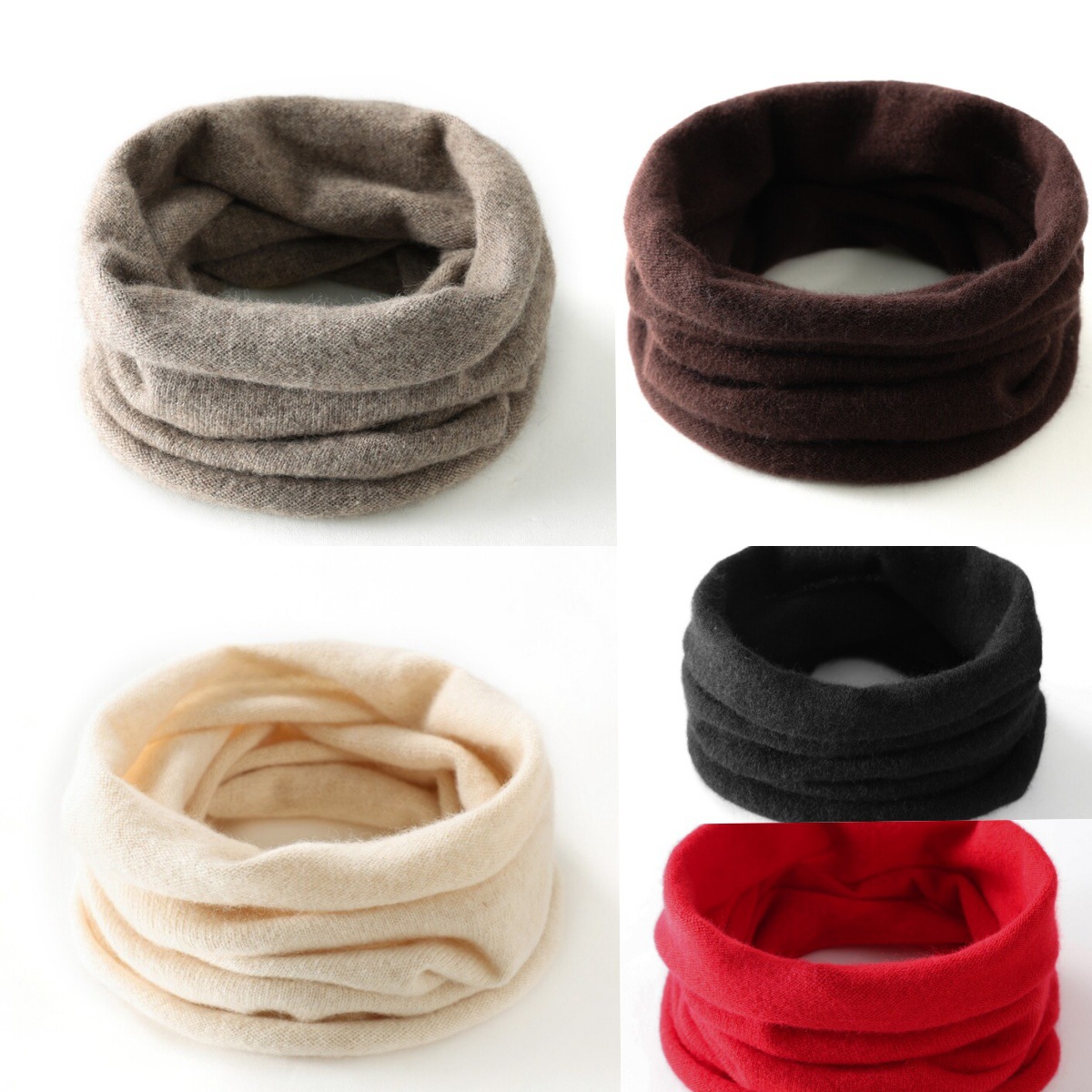 Autumn and Winter Neck Warmer, Unisex, Neck Protection, Warm Knit Fake Collar, Versatile Pullover Small Neck Warmer, Soft Scarf
