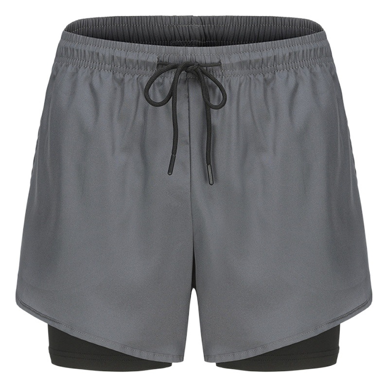 Exportación europea y americana, pantalones cortos deportivos de secado rápido, pantalones deportivos de entrenamiento para correr, maratón, pantalones deportivos americanos forrados para hombres