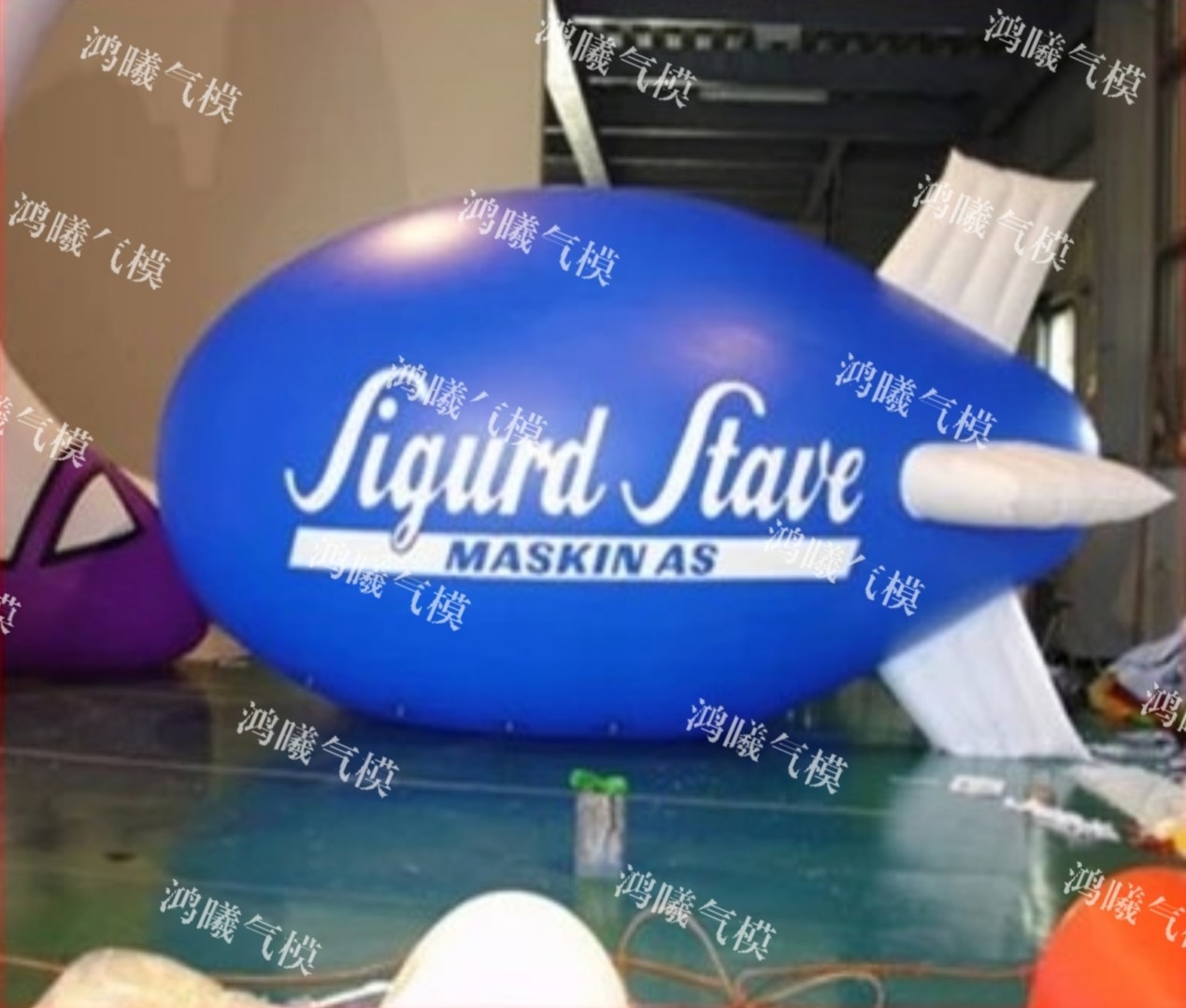 PVC广告飞艇飞机飞船爱心气球升空热气球广告气球充气落地球气模