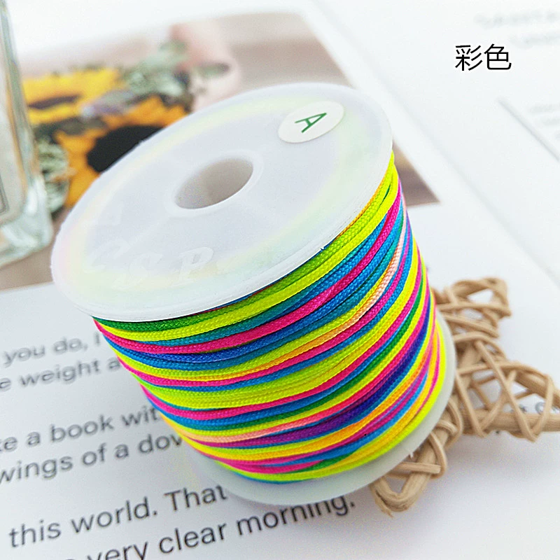 Маленькая баррель А-линией DIY украшение браслет из красной веревки, переплетённая красная нить, красная верёвочная тема, ручная работа, ожерелье-нить, жадовая линия, ручная верёвка