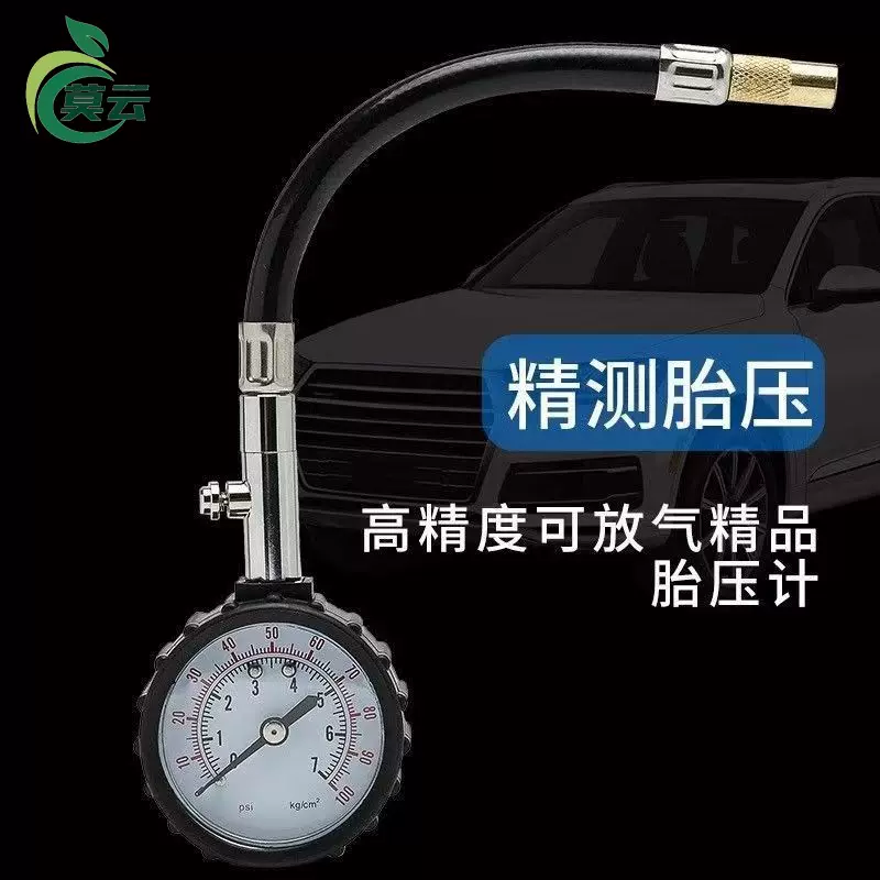 车用精准轮胎压表高精度汽车胎压计充气检测气压表轮胎监测测压器