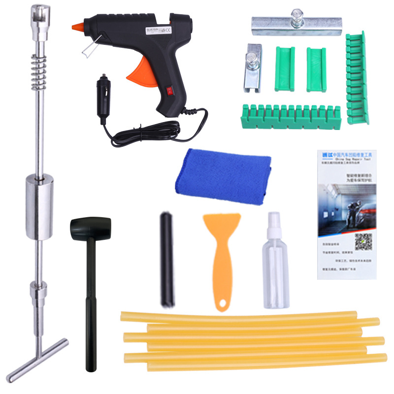 Paintless Repair — Qìchē Sheet Metal Spray Repair - paintless-dent-repair-kit-one-12v-car