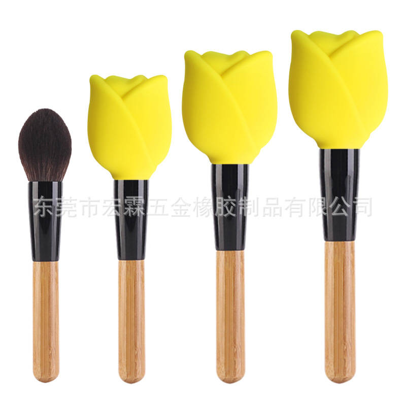 로즈 골드 벌크 세트 * 메이크업 브러쉬 먼지 방지 커버