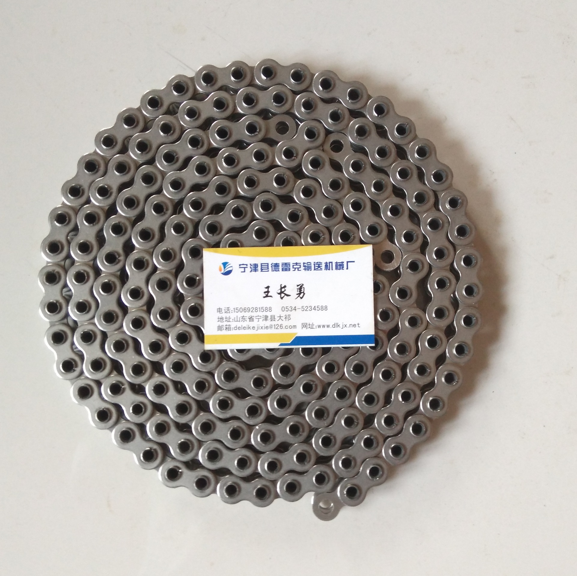 空心链条 厂家批发 开口销套筒滚珠链 锰钢铬钢 弯板附件工业链条