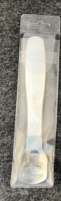 PVC esmerilado bolsa de película de inserción cepillo cosmético bolsa de almacenamiento de envases de plástico cepillo de labios cosméticos pinzas bolsa de polvo de PVC