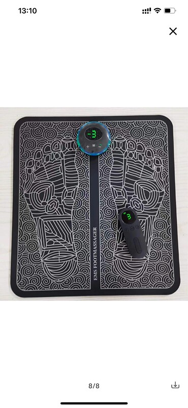 スマートemsマッサージパッド足底パルス理学療法足パッドマイクロ電流足底マッサージ器usb充電金|undefined