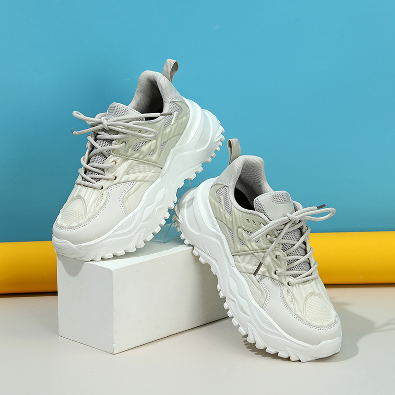 Damen-Wanderschuhe, Tennisschuhe, Sneakers, Mesh-Gummisohle, langlebig, gepolstert, vielseitig einsetzbar_voghion.com