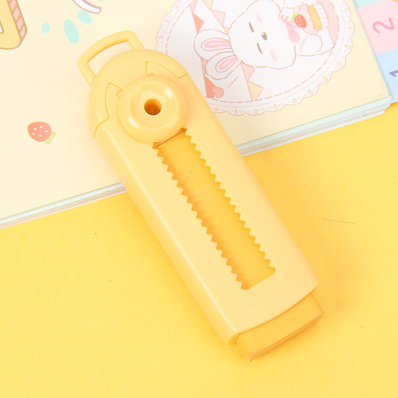 メーカー直販の押し引き消しゴム学生美術試験で消しゴムのきれいな粉を塗り直して芯を交換することができます。|undefined