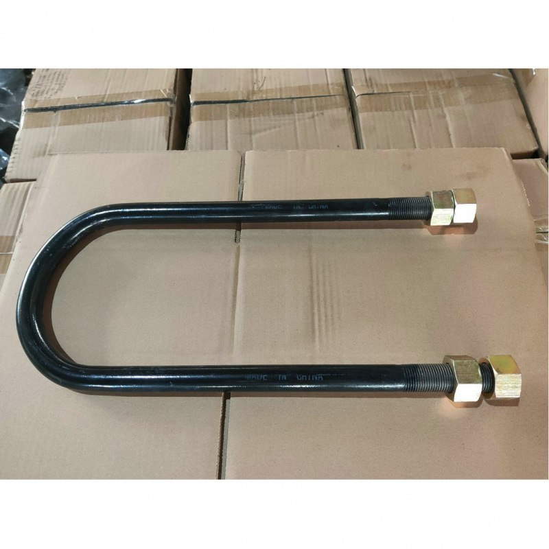 Fábrica de suministro de tornillo en U galvanizado, perno en U galvanizado, tornillo en U incrustado, abrazadera cuadrada en forma de U en stock