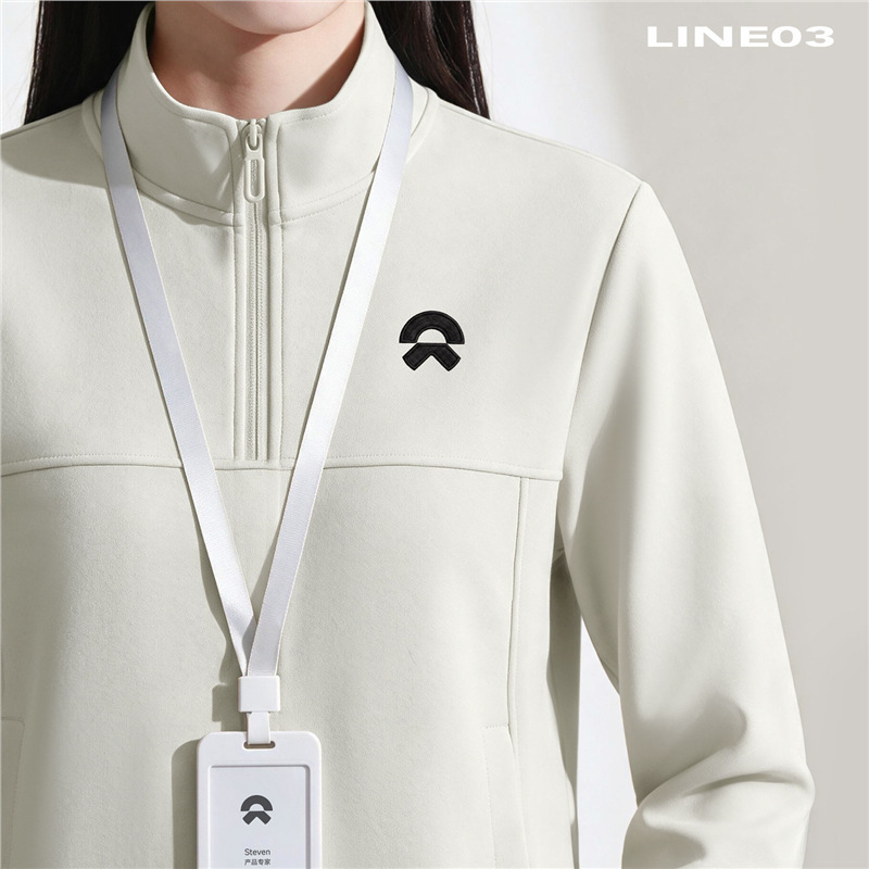 Half-zip sweatshirt workwear custom embroidered logo corporate employee cultural shirt 4S store group uniform autumn Half-zip sweatshirt workwear custom embroidered logo corporate employee cultural shirt 4S store group uniform autumn