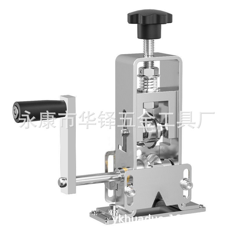 Pequeña máquina peladora hogar eléctrico manual manivela residuos de alambre y cable pelado de cobre máquina peladora