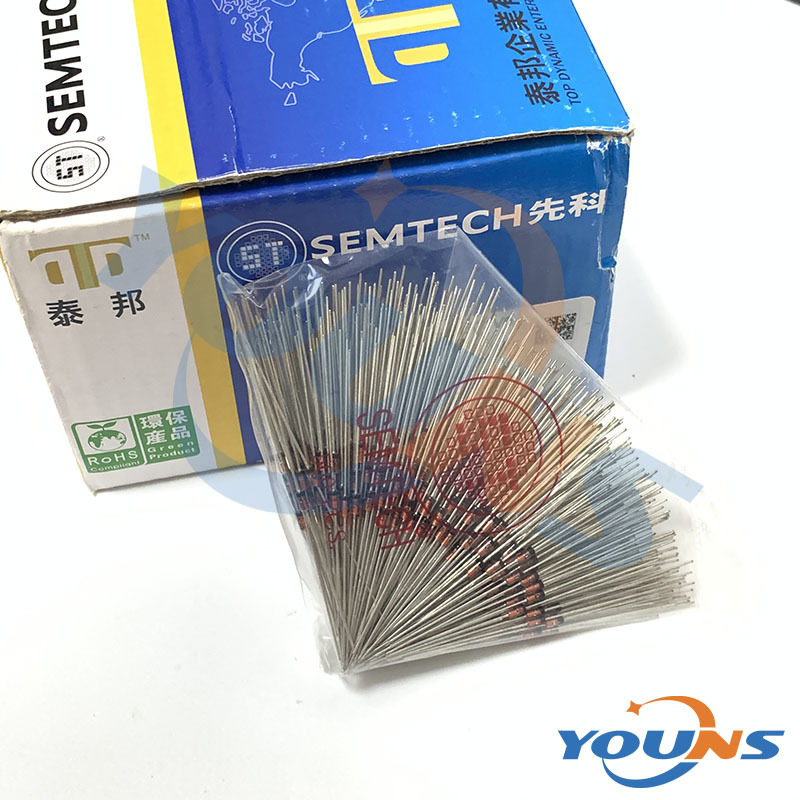 1N60P DO-35 检波二极管 45V/50mA 直插肖特基二极管 一包1000个