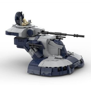 Building Blocks Moc-141392 Science Fiction Armored Assault Tank Model 651 Particle Number Toys Gifts