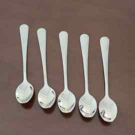 【大小正合适】食品级不锈钢调料小勺咖啡勺甜品勺搅拌勺加厚小勺