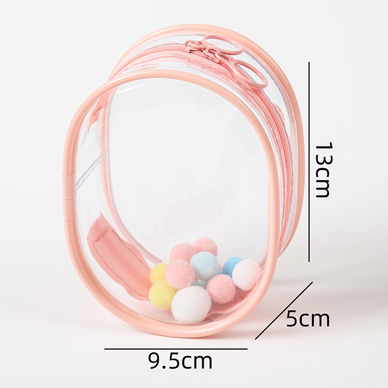 周可可透明pvc10cm娃包圆形15cm拉布布斜跨外出遛娃包轻便款定制|undefined