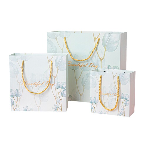 Xianfa green gift bag universal gift bag clothing cosmetics packaging bag gift bag wholesale