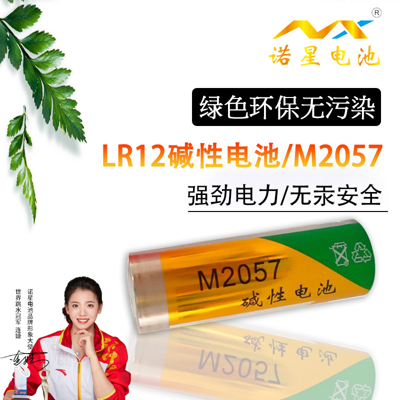 LR12碱性电池 M2057电动牙刷电池 5ah大容量 经久耐用