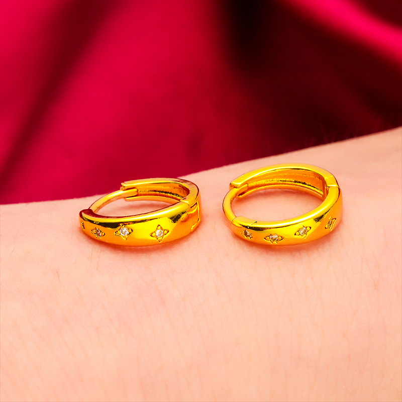 Unisex Jewelry Fashion Rhinestone earrings Jewelry earrings earrings streaming generation star earrings_voghion.com