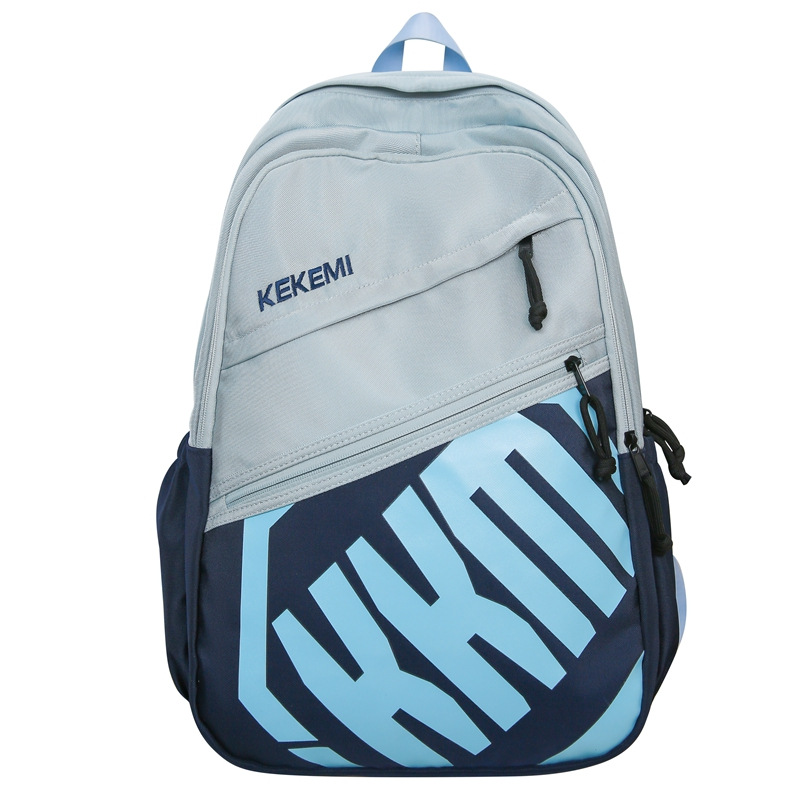 Mochila escolar 2025 nueva marca de moda para estudiantes universitarios Mochila de viaje por computadora de gran capacidad para estudiantes de secundaria y preparatoria