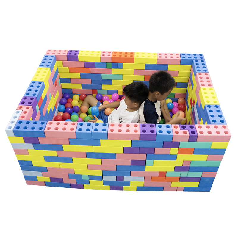 Large Square Brick EVA Large Particle Foam Building Block Toy Park Indoor Children Large Square Building Block Playground Large Square Brick EVA Large Particle Foam Building Block Toy Park Indoor Children Large Square Building Block Playground