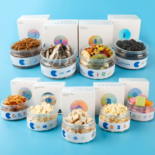 Hamster snack food combination package gift package mealworm small freeze-dried teething wafer biscuits golden bear supplies