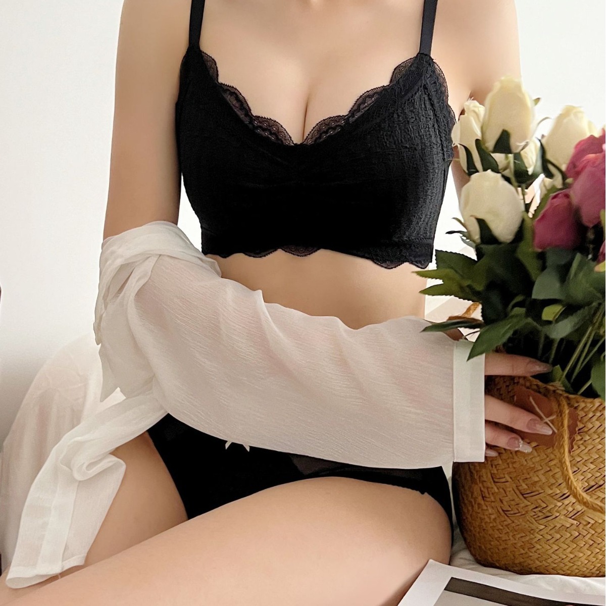 Ventas directas de fábrica comercio electrónico transfronterizo Sudeste de Asia Vietnam Tailandia damas soporte suave reunión cómoda sujetador lateral