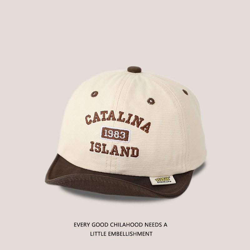 Sombrero de bebé primavera y otoño delgado sombrero de pato estilo coreano universal para niños y niñas sombrero de béisbol de brida suave marea de sombrero de verano