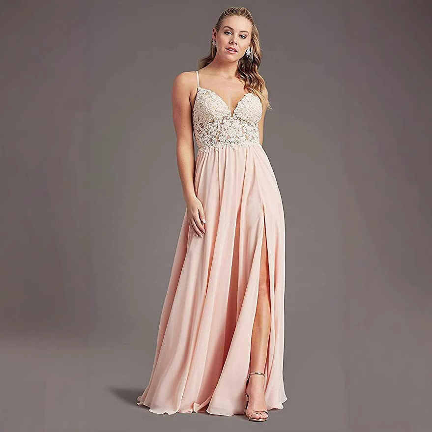 lace evening dress