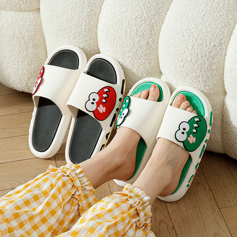 2023 New Slippers Women's Summer Indoor Home Furnishing Cartoon Non-slip Feeling Soft Bottom Bathing Lovers Dinosaur Sandals 2023 New Slippers Women's Summer Indoor Home Furnishing Cartoon Non-slip Feeling Soft Bottom Bathing Lovers Dinosaur Sandals
