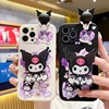 Apple, cartoon iphone15, phone case, cute bracelet, 14promax