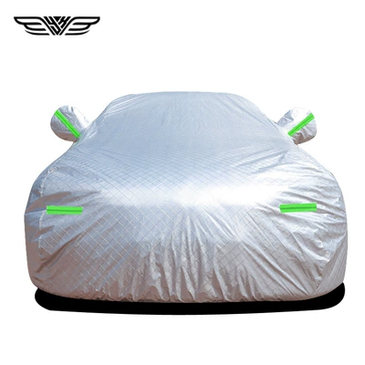 Car clothing Cover Four Seasons Universal Thickened - place-an-order-and-leave-a-message-for-the-car-model-diamond-silver